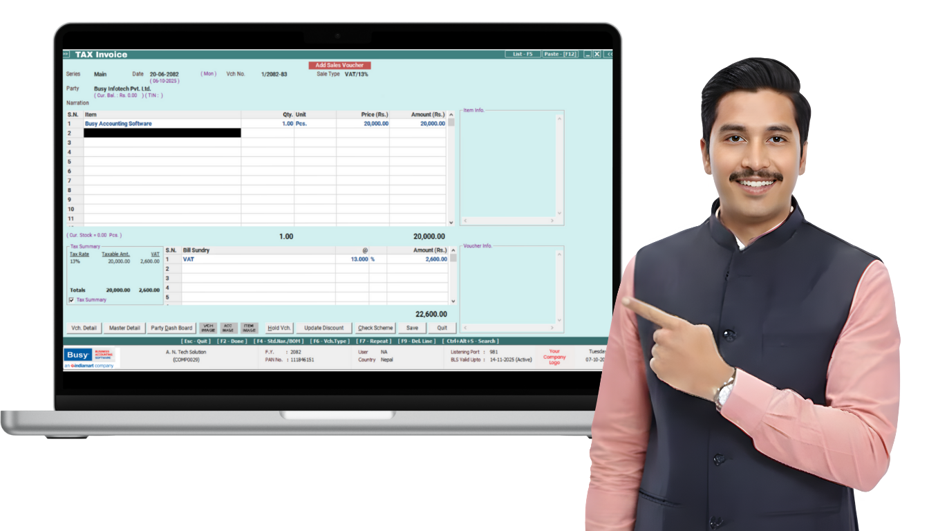 busy software nepal